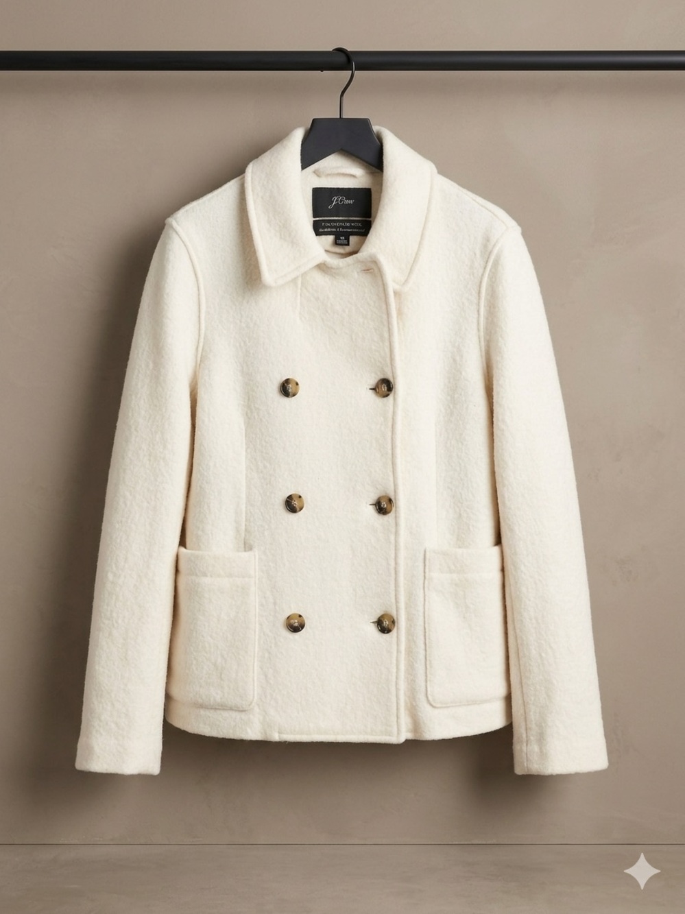 J. Crew boiled wool jacket